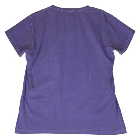 Comfort Colors South Fork CO Ladies T-Shirt Size XL Purple Ring Spun Cotton - Picture 2 of 5